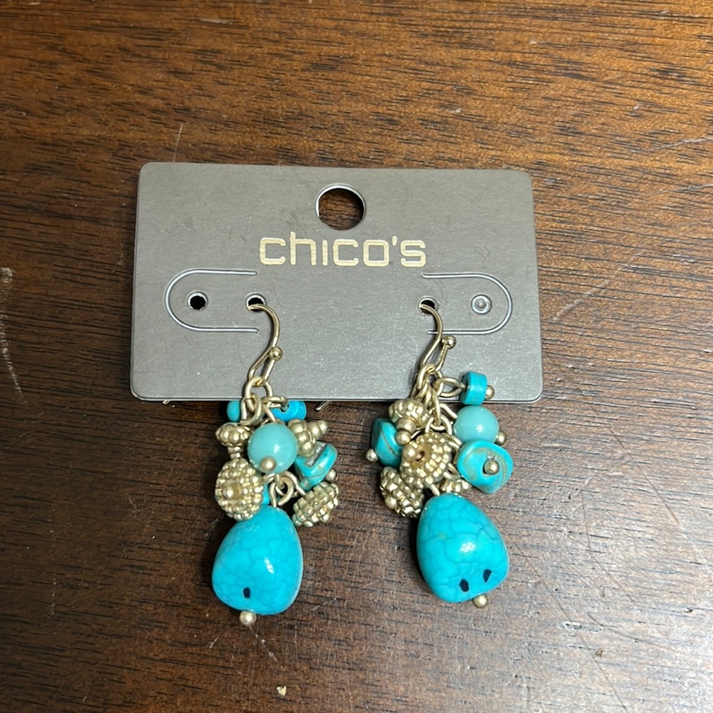 Blue Earrings